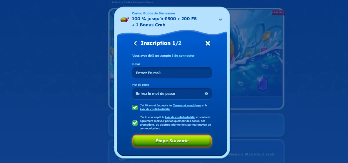 Comment obtenir un bonus de 10 euros sans dépôt : guide étape par étape